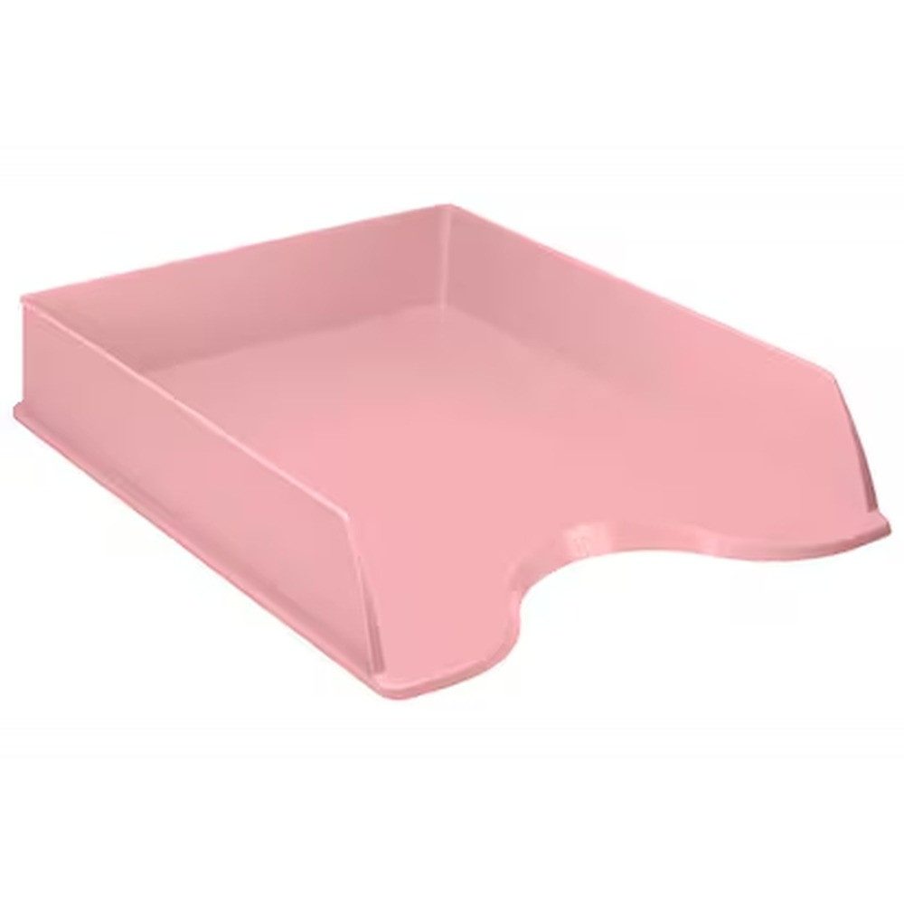 LEITZ Briefablage VON LEITZ Briefablage pastellrosa DIN A4