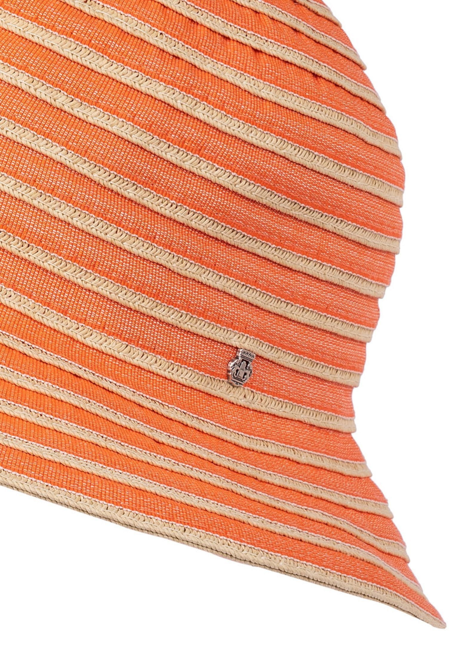 Roeckl Strohhut BARDOLINO Sommerhut mit Streifenoptik