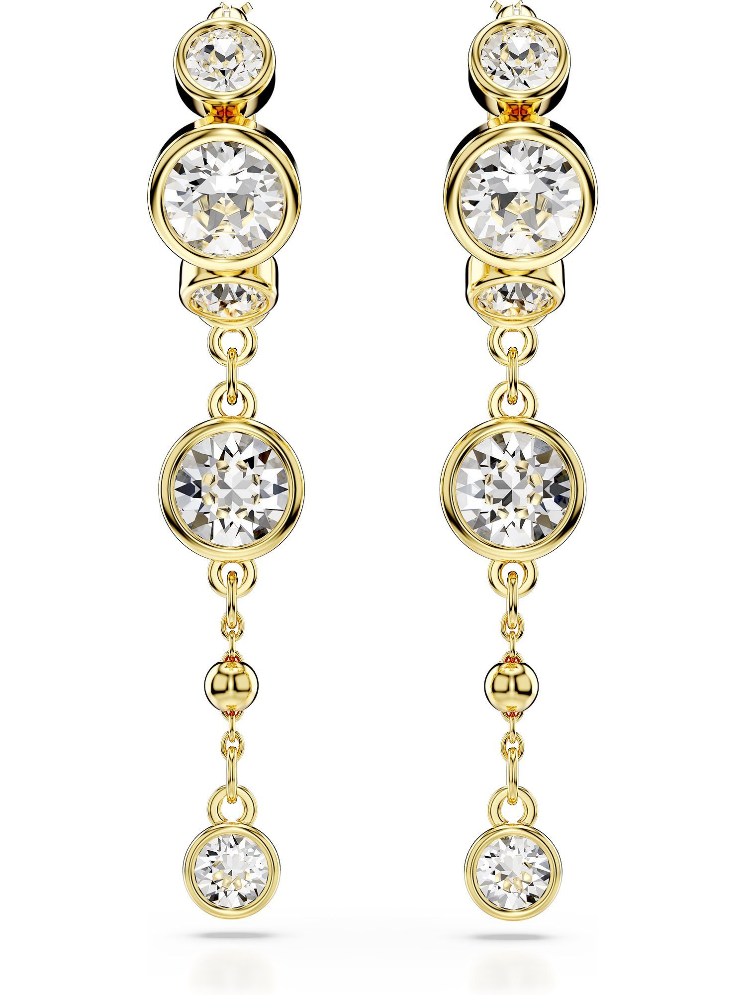 Swarovski Paar Creolen Swarovski Damen-Creolen Metall Swarovski-Kristall (P günstig online kaufen