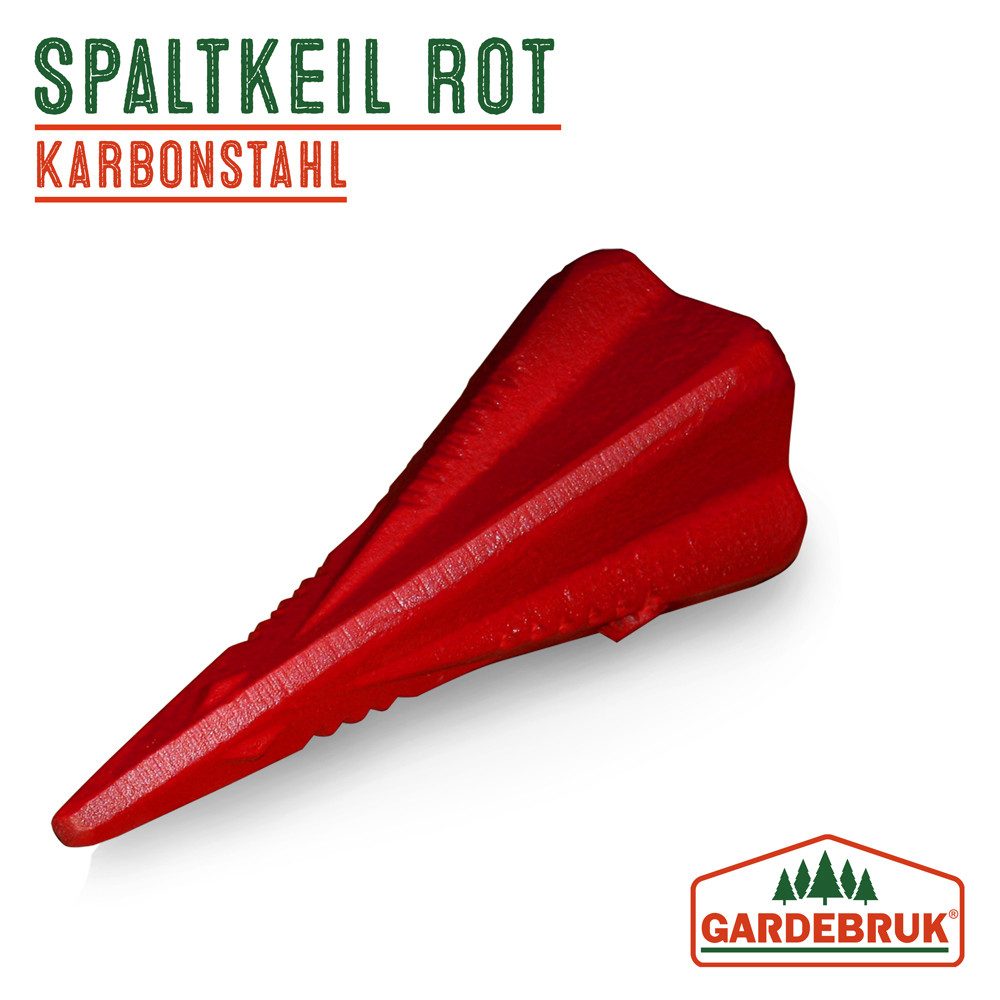 Deuba Holzspalter, 3x Spaltkeil aus Carbon-Stahl Ø 7,5cm Keil Spaltgranate Holzspaltkeil