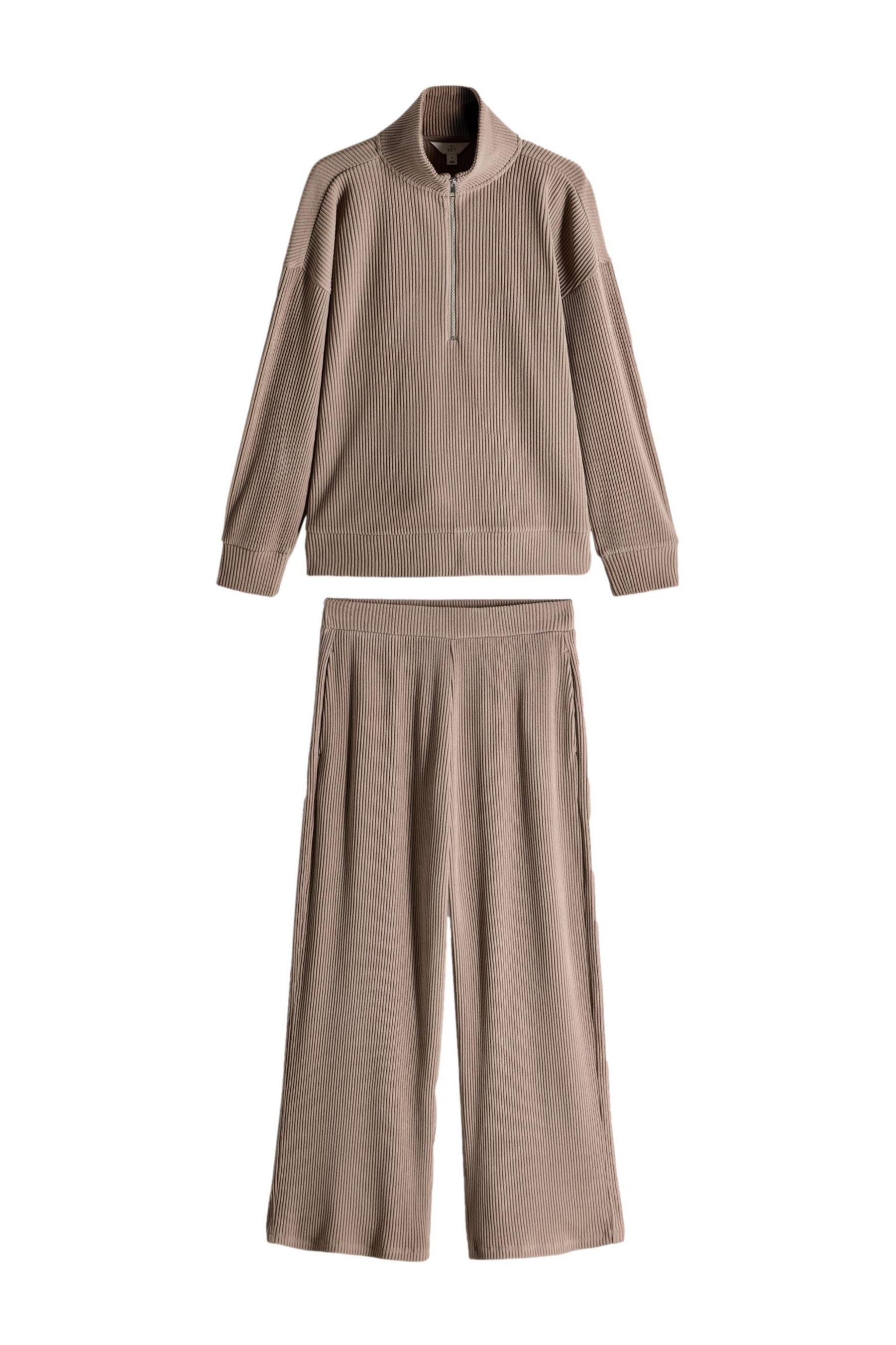 The Set Loungeanzug The Set Sweatshirt und Jogginghose, 2er-Lounge-Set (2 tlg)