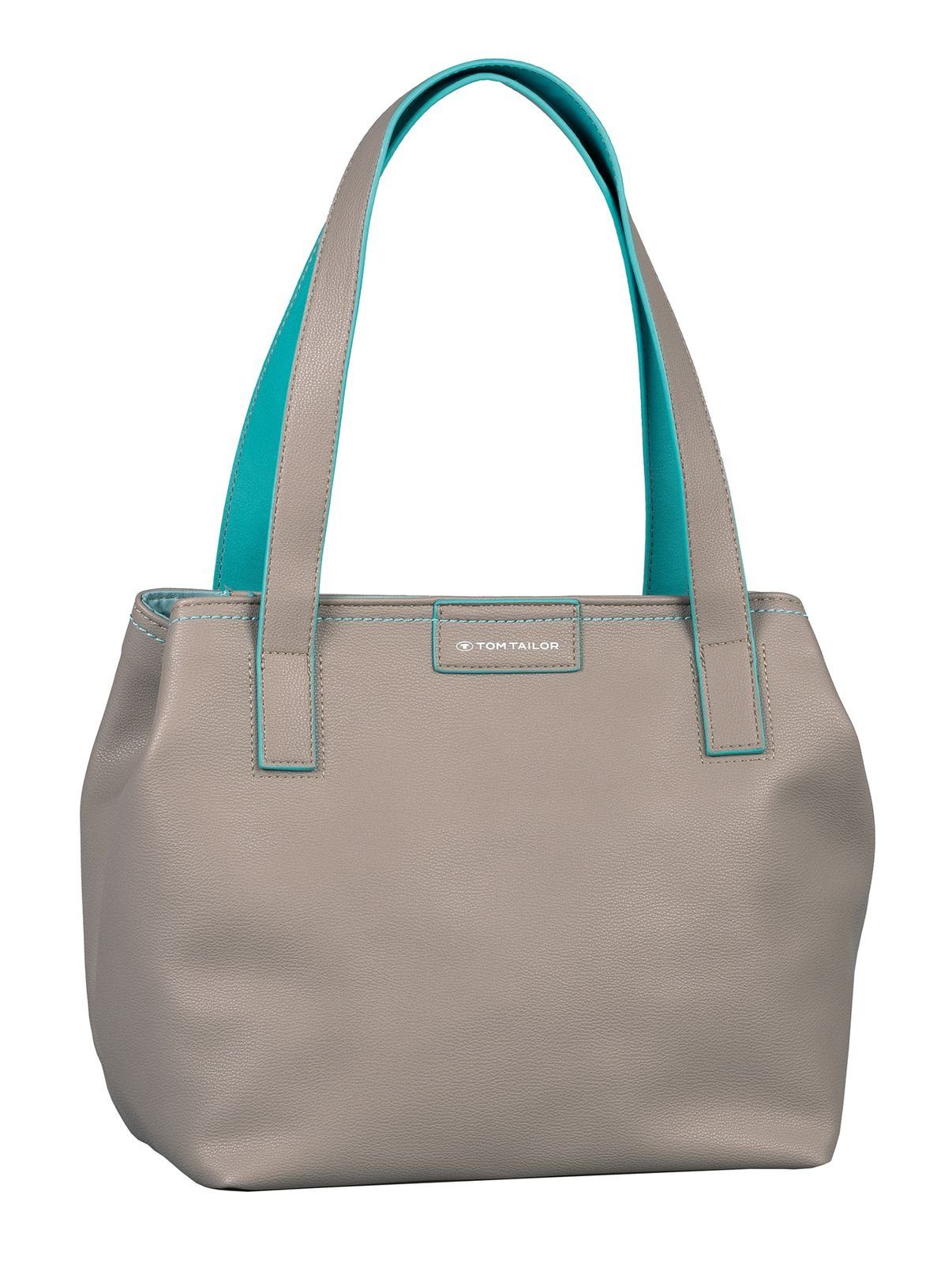 TOM TAILOR Shopper Miri Mare Mixed Taupe