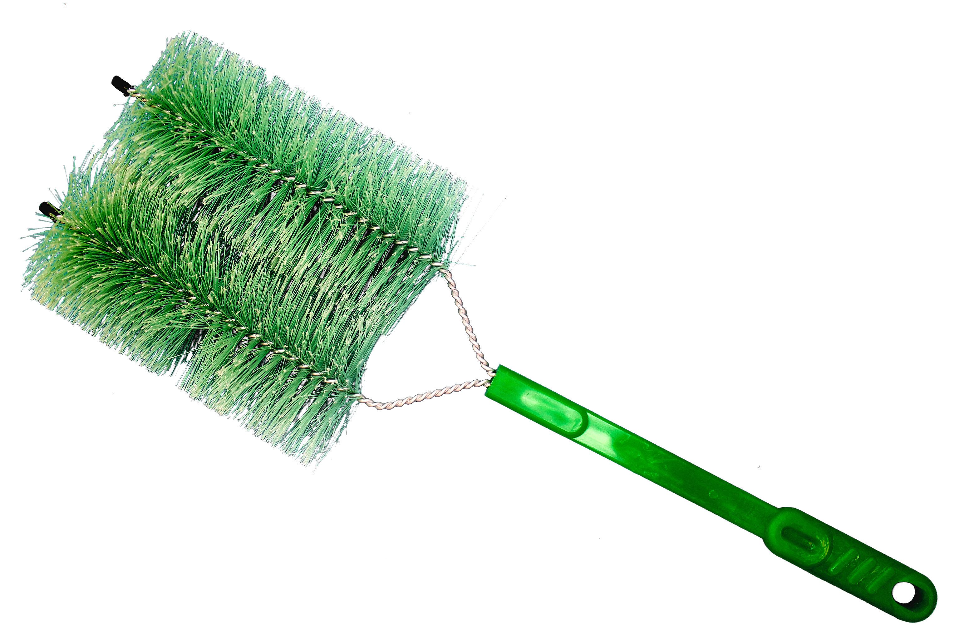 Poller GmbH Vogtland Papierhandtuch HEIZKÖRPERBÜRSTE U-FORM, Kunsthaar, m. Plastikgriff