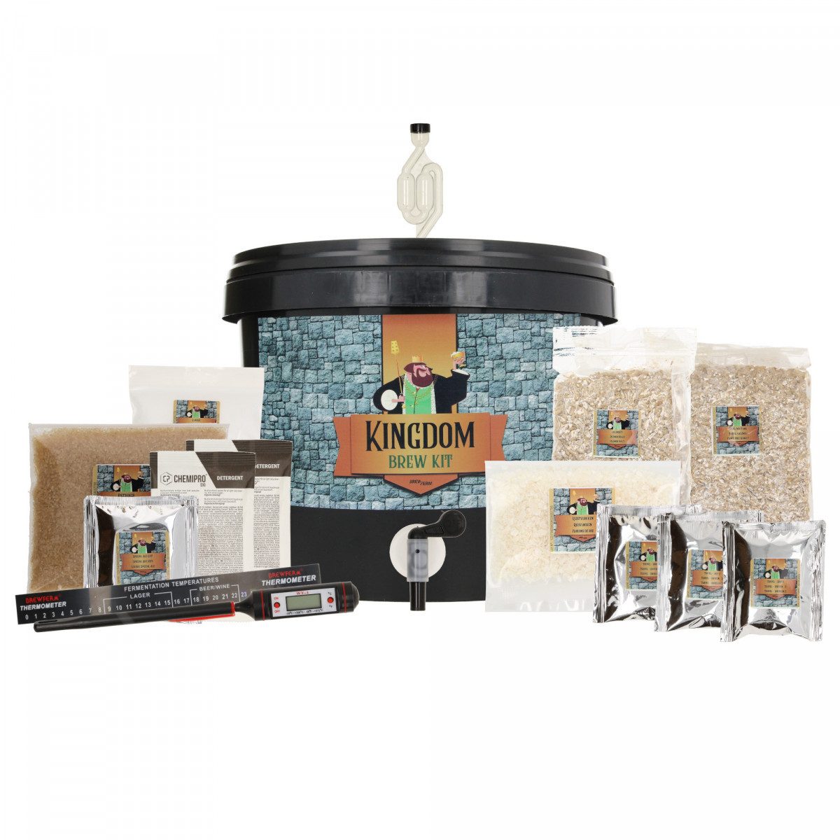 ich-zapfe Bar-Set Kingdom Bierbrauset, Brew Kit günstig online kaufen