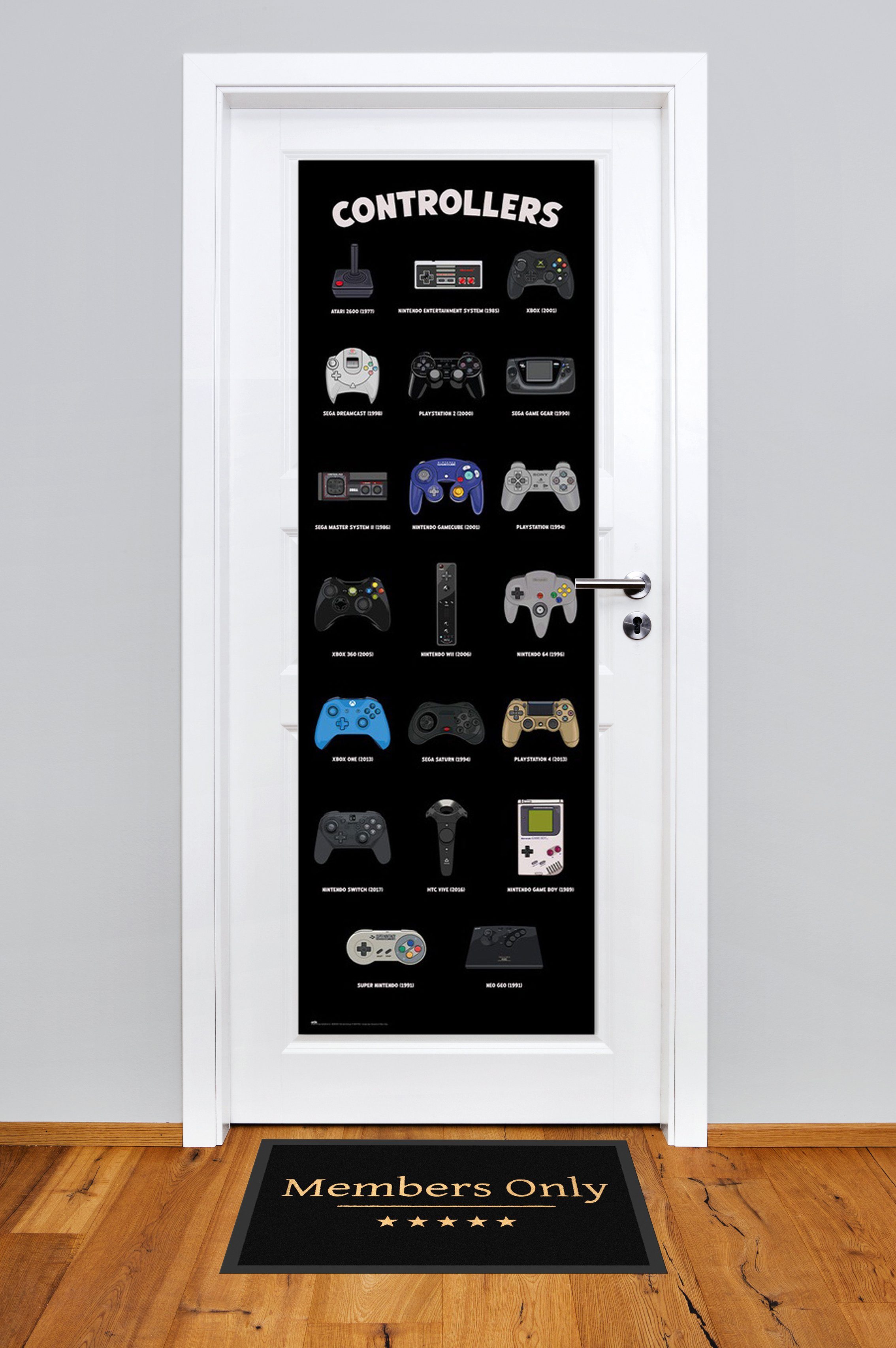 Poster Gaming - Türposter - Controller