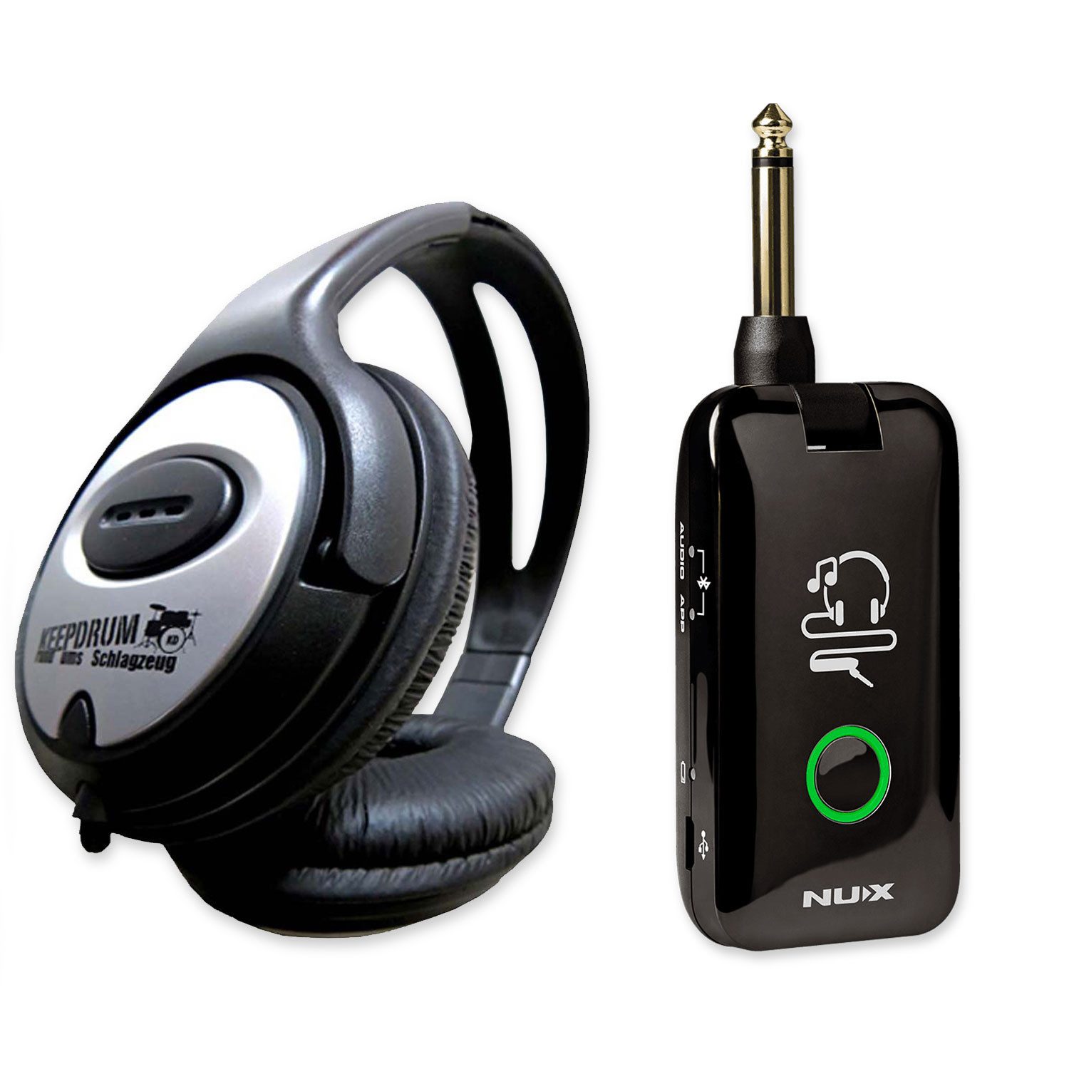 Nux Nux Mighty Plug Amp-Plug für Gitarre mit Kopfhörer Kopfhörerverstärker