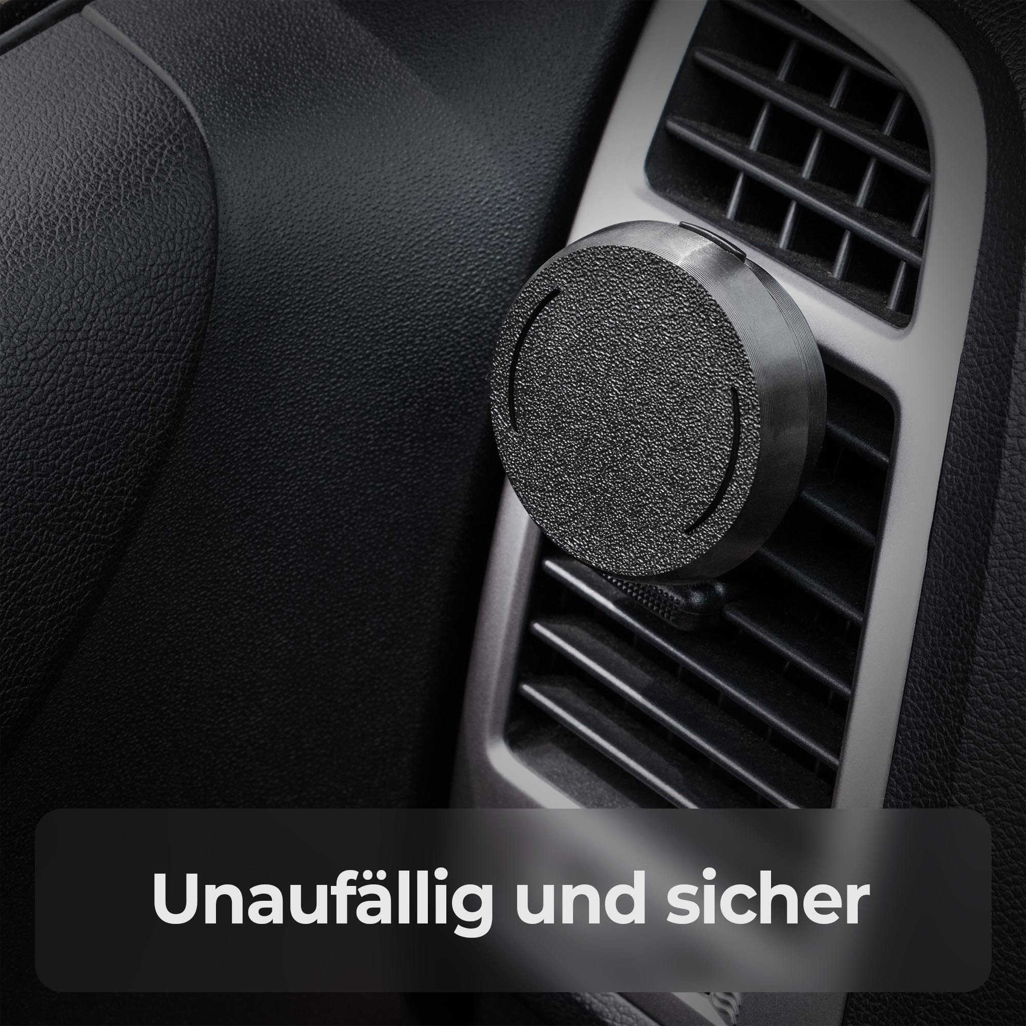 Mobilefox Halterung Auto KFZ Lüftungsgitter Halterung + Tarnkappe passend für OOONO NO2 – Bild 3 von 5