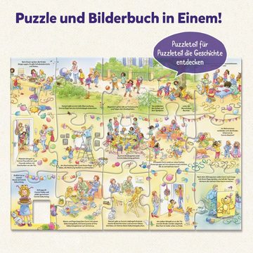 Kosmos Puzzle Mein erstes Story-Puzzle - Conni hat Geburtstag, 15 Puzzleteile, Made in Germany