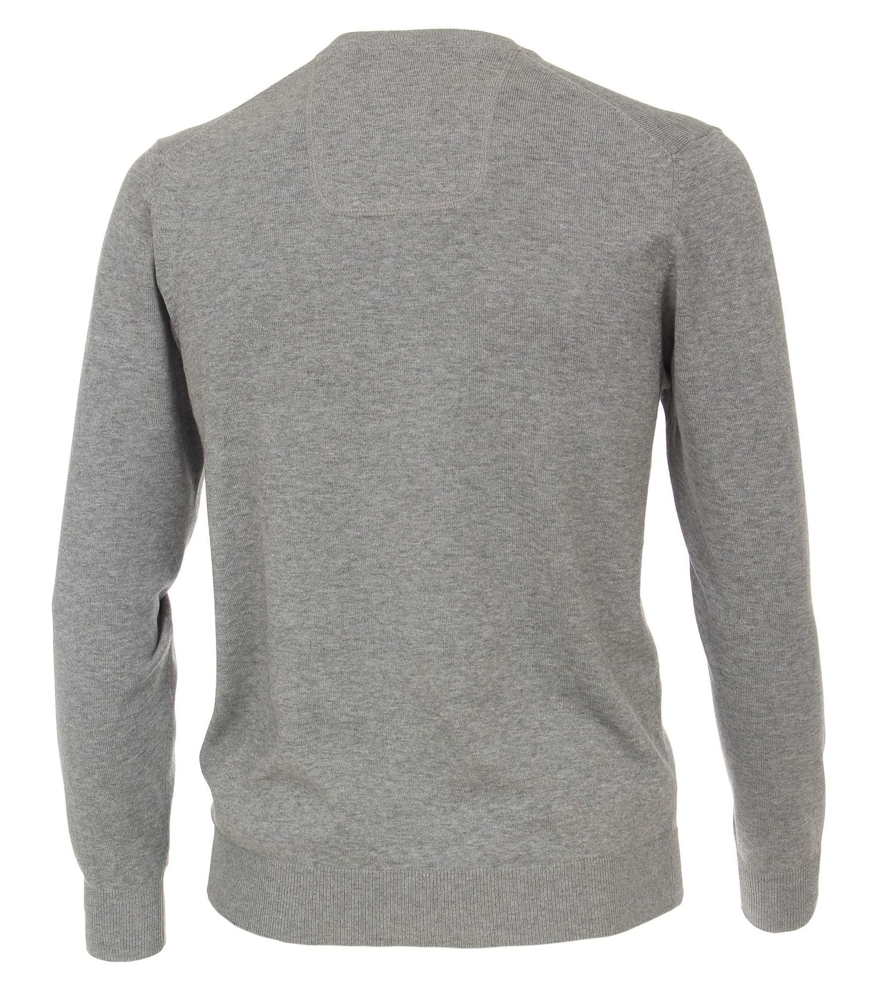 CASAMODA V-Ausschnitt-Pullover V-Ausschnitt PIMA-Baumwolle