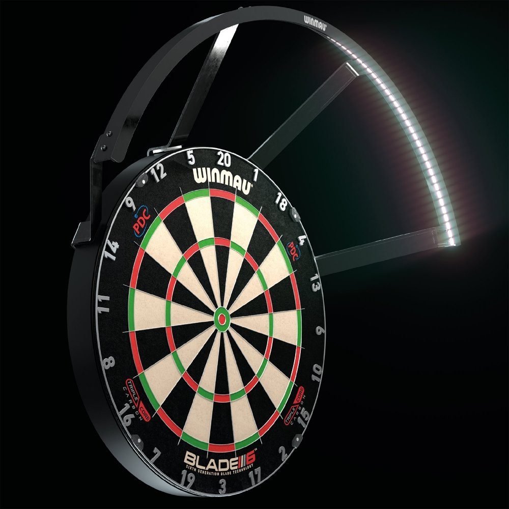 Dartboard Dartpfeil Winmau Beleuchtung Polaris