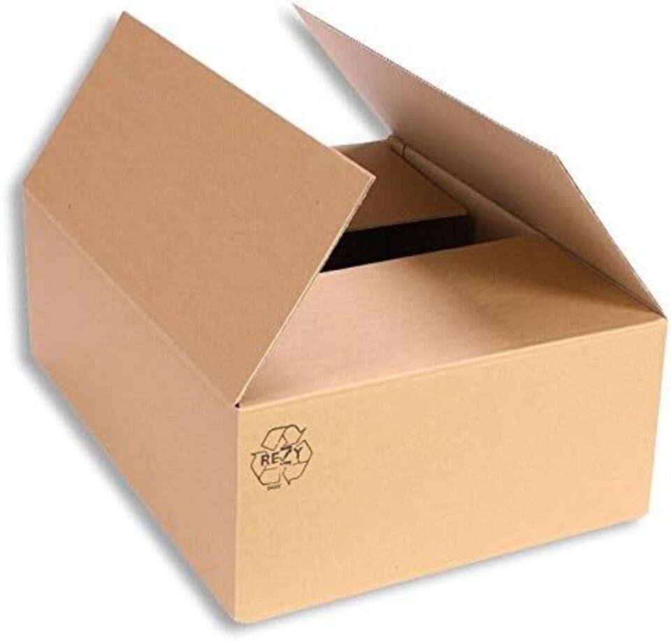 Versandkarton 400 x 300 x 300 mm doppelwellig 1 Stück DHL Faltkarton Verpackung