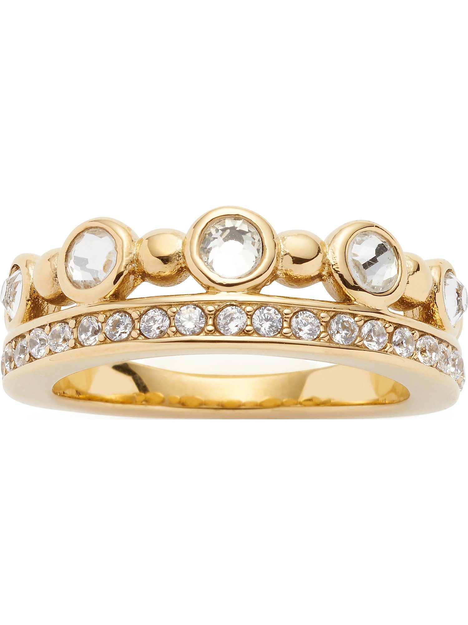 LEONARDO Fingerring Leonardo Damen-Damenring Edelstahl
