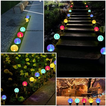 7Magic LED Gartenleuchte, für Gärten, Gehwege, LED fest integriert, Warmweiß