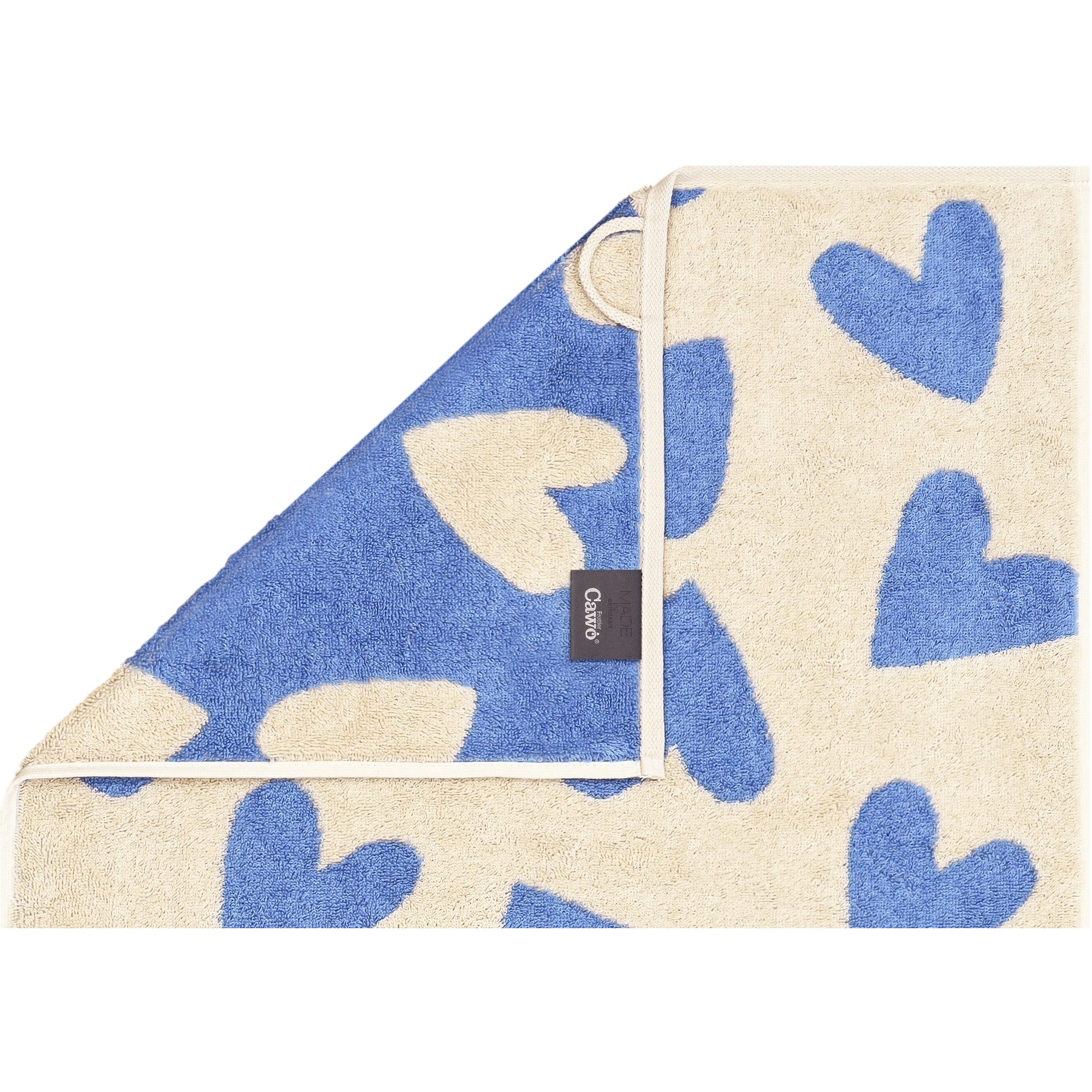 Cawö Handtücher Heart Beats Hearts 6275, 100% Baumwolle (1-St)