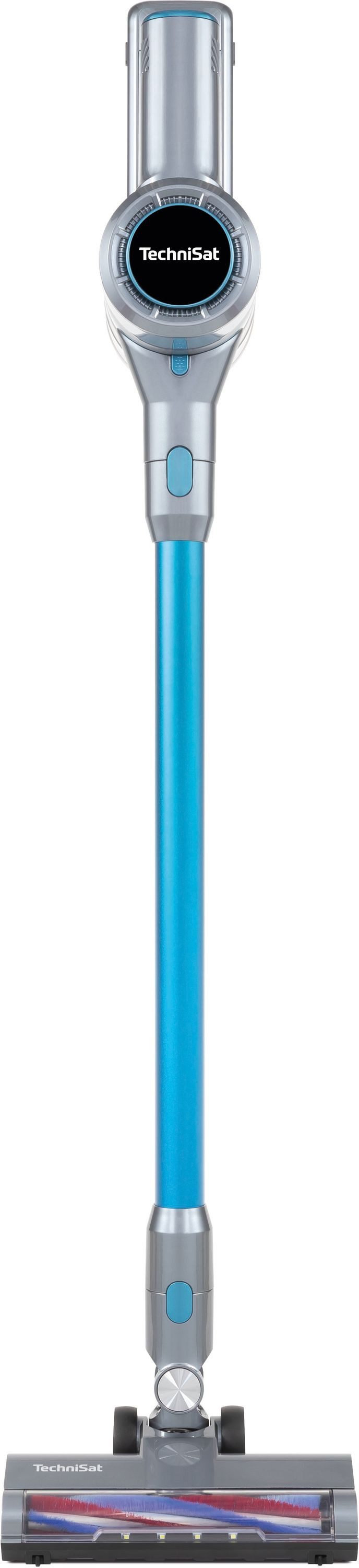 TechniSat Hand-und Stielstaubsauger TECHNIMAX AS2, 450 W, beutellos, bis zu 60 min Akku, LC-Display mit Anzeige, mit LED Licht, HEPA 13