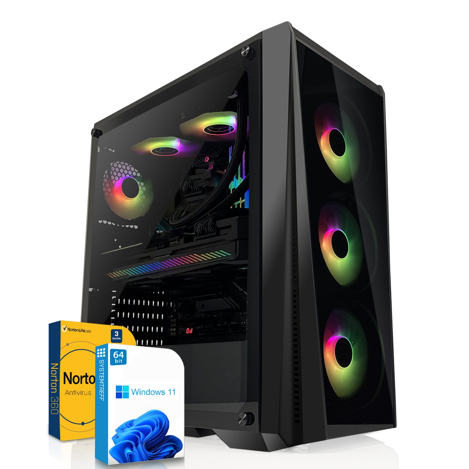 SYSTEMTREFF GamingPC (Intel Core i7 12700K, Nvidia GeForce RTX 3080 Ti