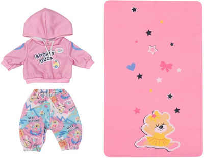 Baby Born Puppenkleidung »Kindergarten Sport Outfit, 36 cm«, mit Gymnastikmatte