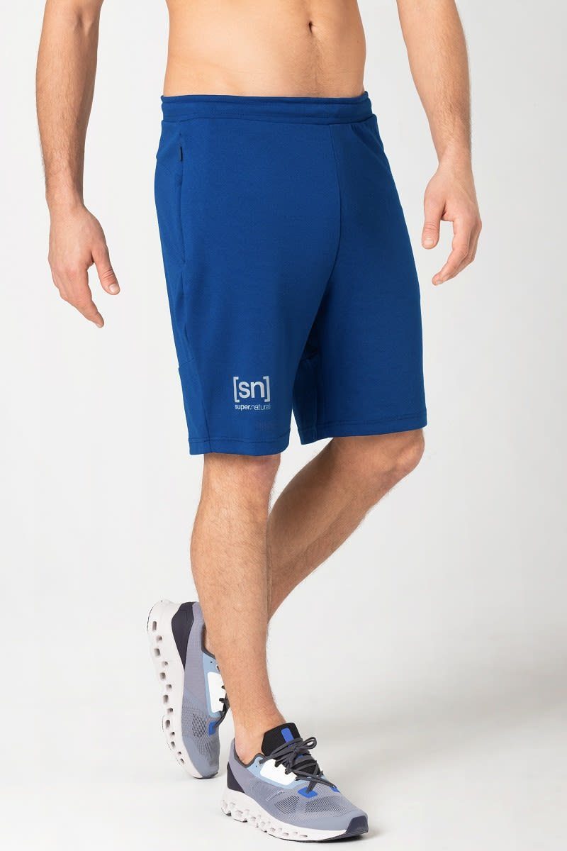 Herren Movement Shorts Blue SUPER.NATURAL Depths M Super.natural Strandshorts Shorts