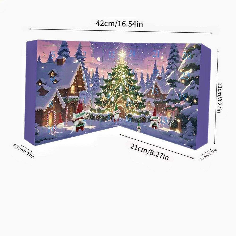 CLTYQ Adventskalender Gnome Adventskalender 2025, 24 Tage Weihnachtsgnome C günstig online kaufen