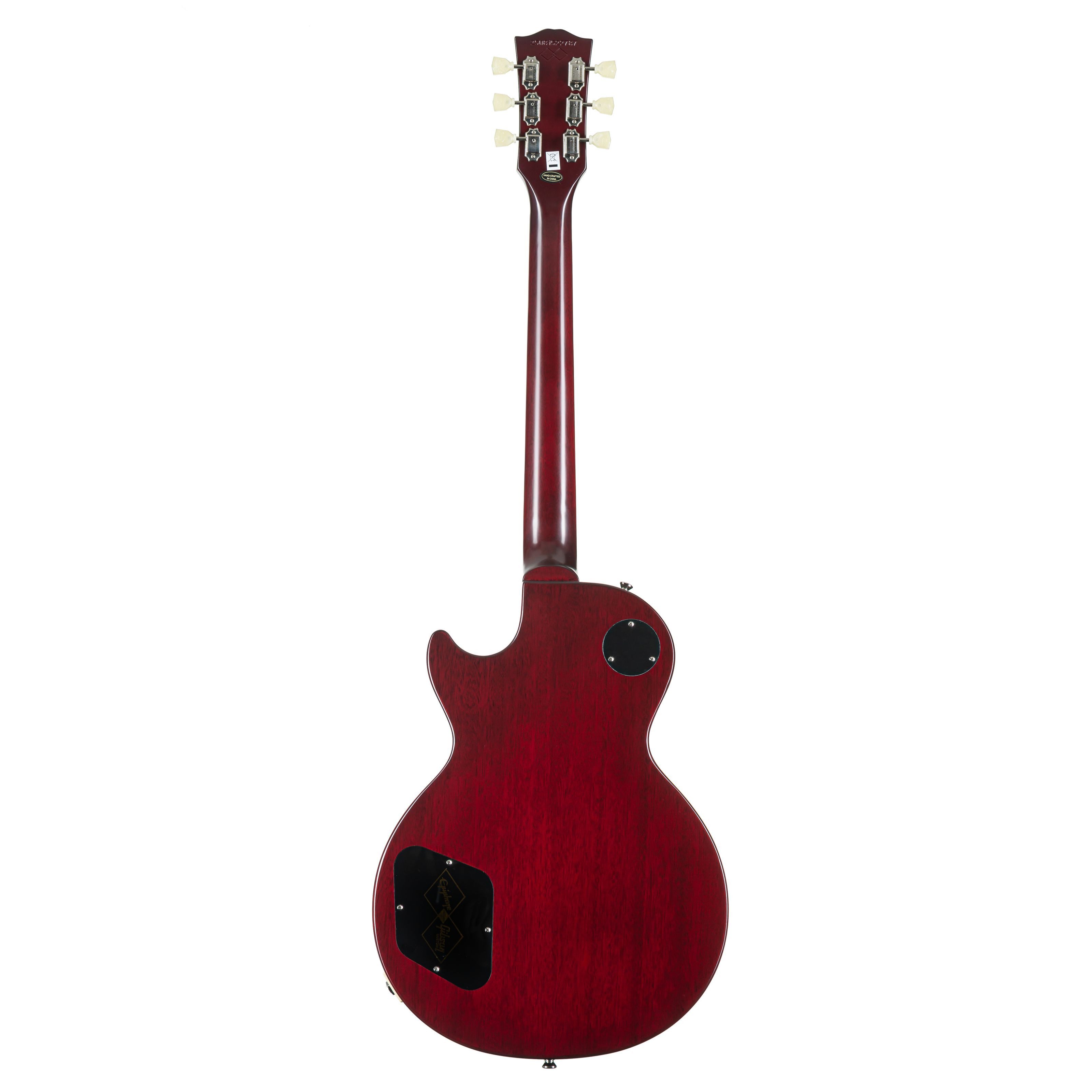 Epiphone E-Gitarre, E-Gitarren, Single Cut Modelle, 1959 Les Paul Standard Sunrise Teaburst - Single Cut E-Gitarre