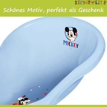 KiNDERWELT Babybadewanne Baby Badewanne 84 cm Disney Micky Maus Babywanne