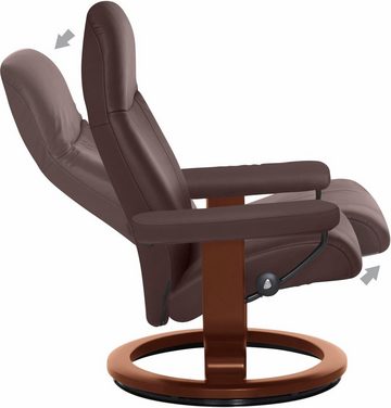 Stressless® Relaxsessel Garda, mit Classic Base, Größe M, Gestell Braun