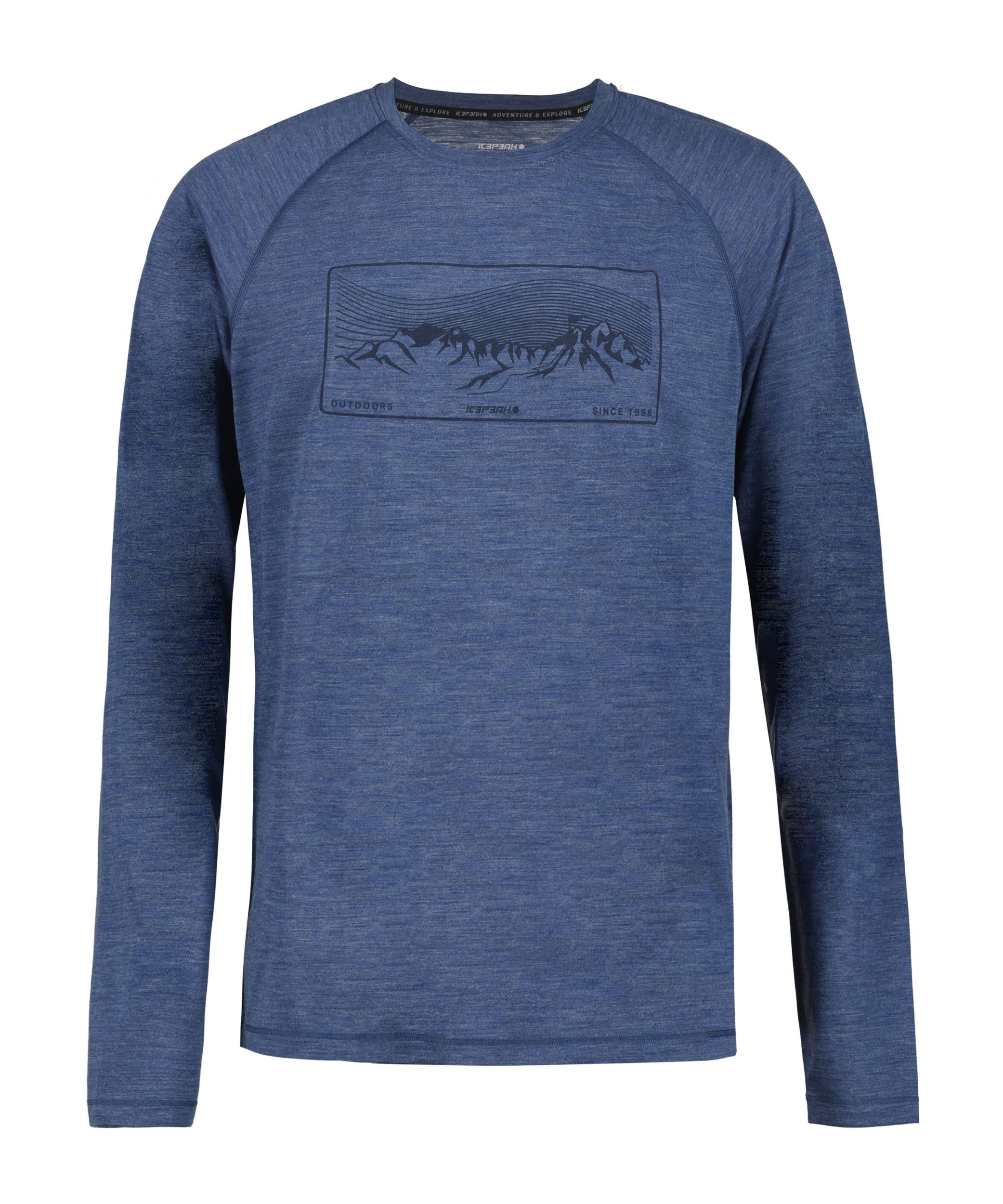 Icepeak T-Shirt ICEPEAK BECKET MARINENBLAU