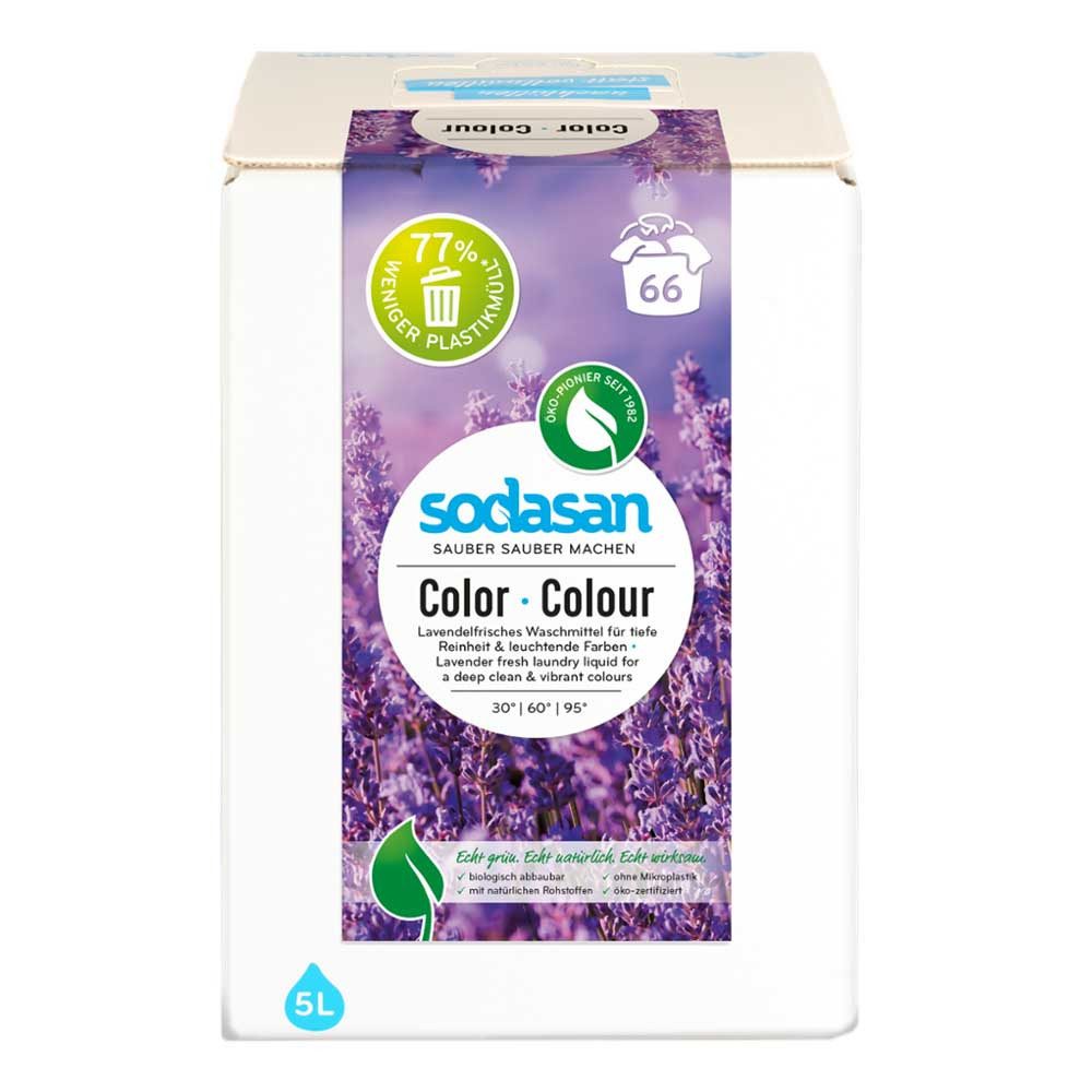 Sodasan Color Waschmittel flüssig - Lavendel 5L Colorwaschmittel