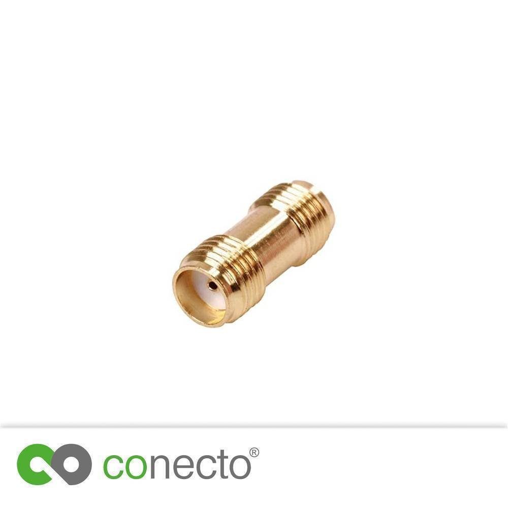 conecto conecto SMA-Buchse Pin ohne SMA-Buchse SMA-Kupplung, SMA-Adapter, auf SAT-Kabel