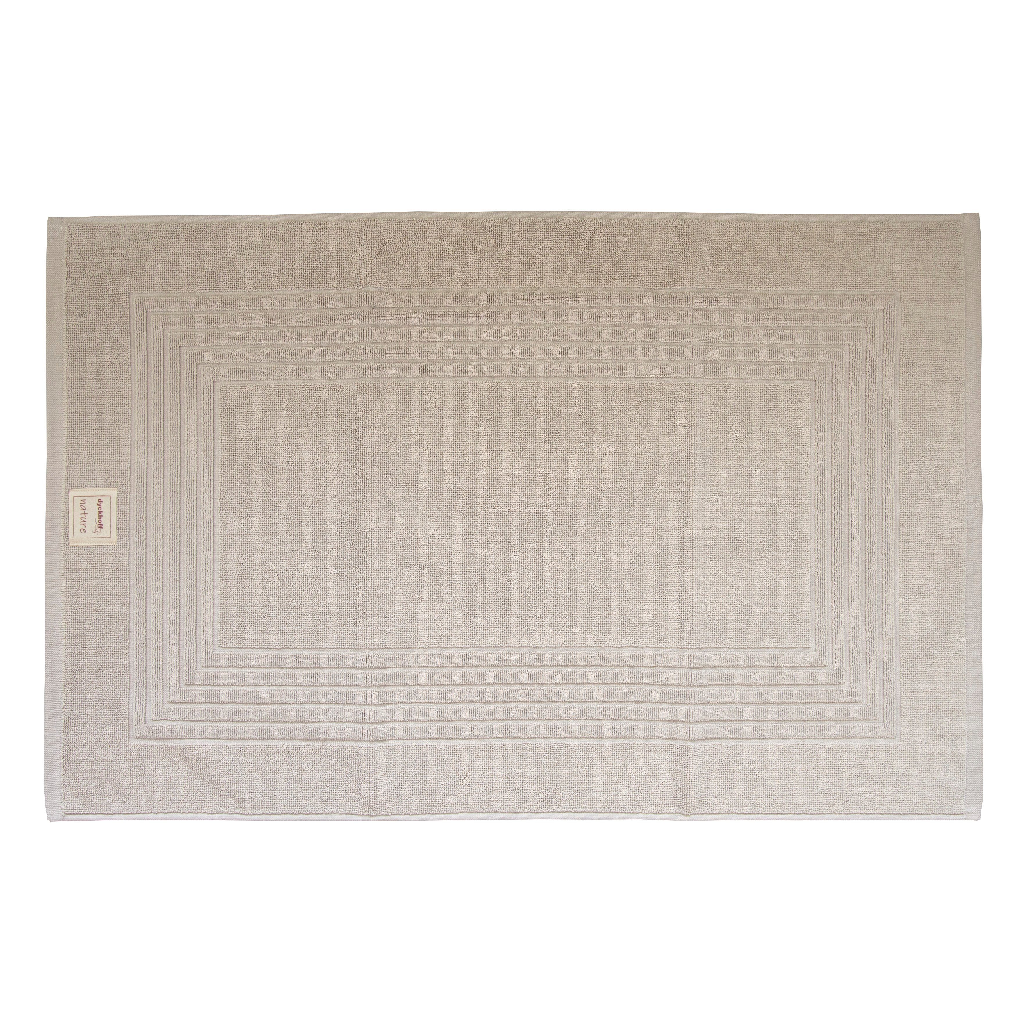 Dyckhoff Badematte Frottierserie 'Nature' 50 x günstig online kaufen