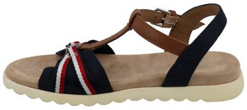 TOM TAILOR Riemchensandale, Sommerschuh, Sandalette, Barfußschuh, mit verstellbarer Schnalle