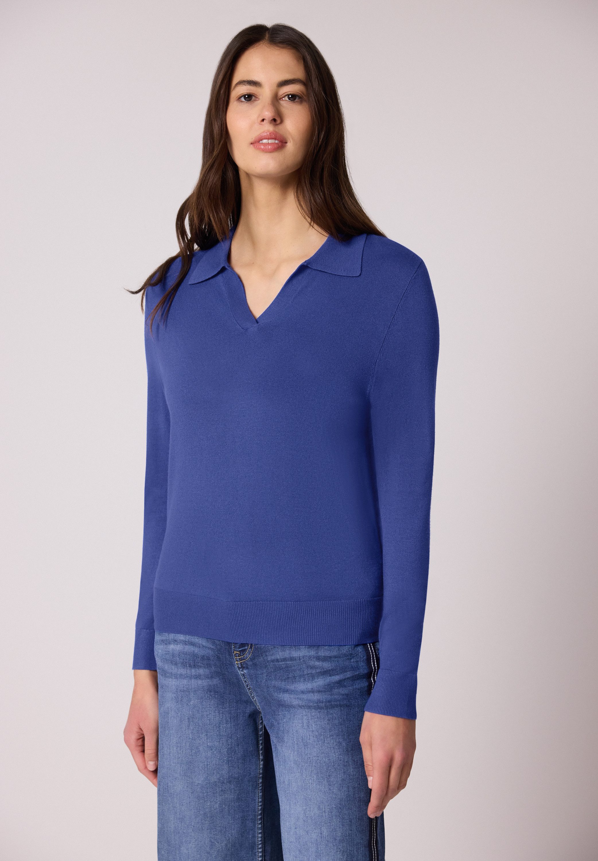 STREET ONE Strickpullover Feinstrick günstig online kaufen