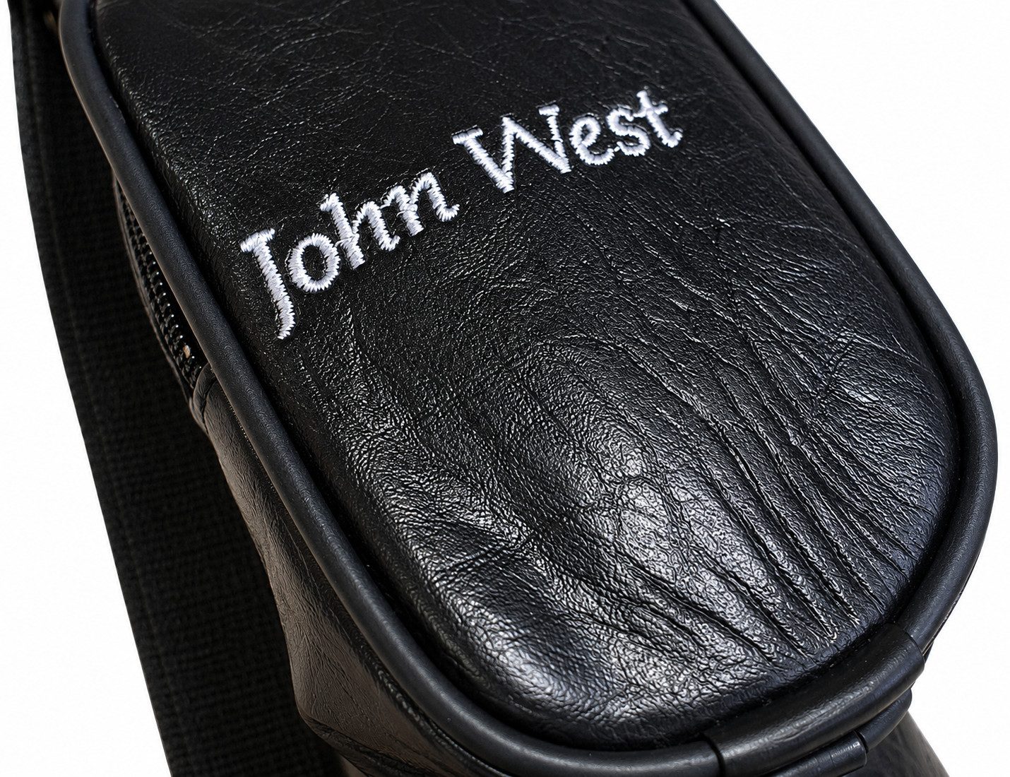 John West Billardqueue Billard Queue Köcher Tasche Schwarz + Zubehörtasche & Tragegurt, (1-tlg)