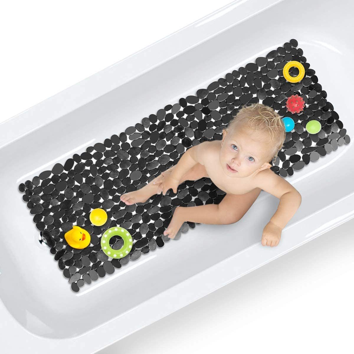 Hermosapoty Baby Dusche Badematte rutschfeste Badematte Neugeborenen Sicher 