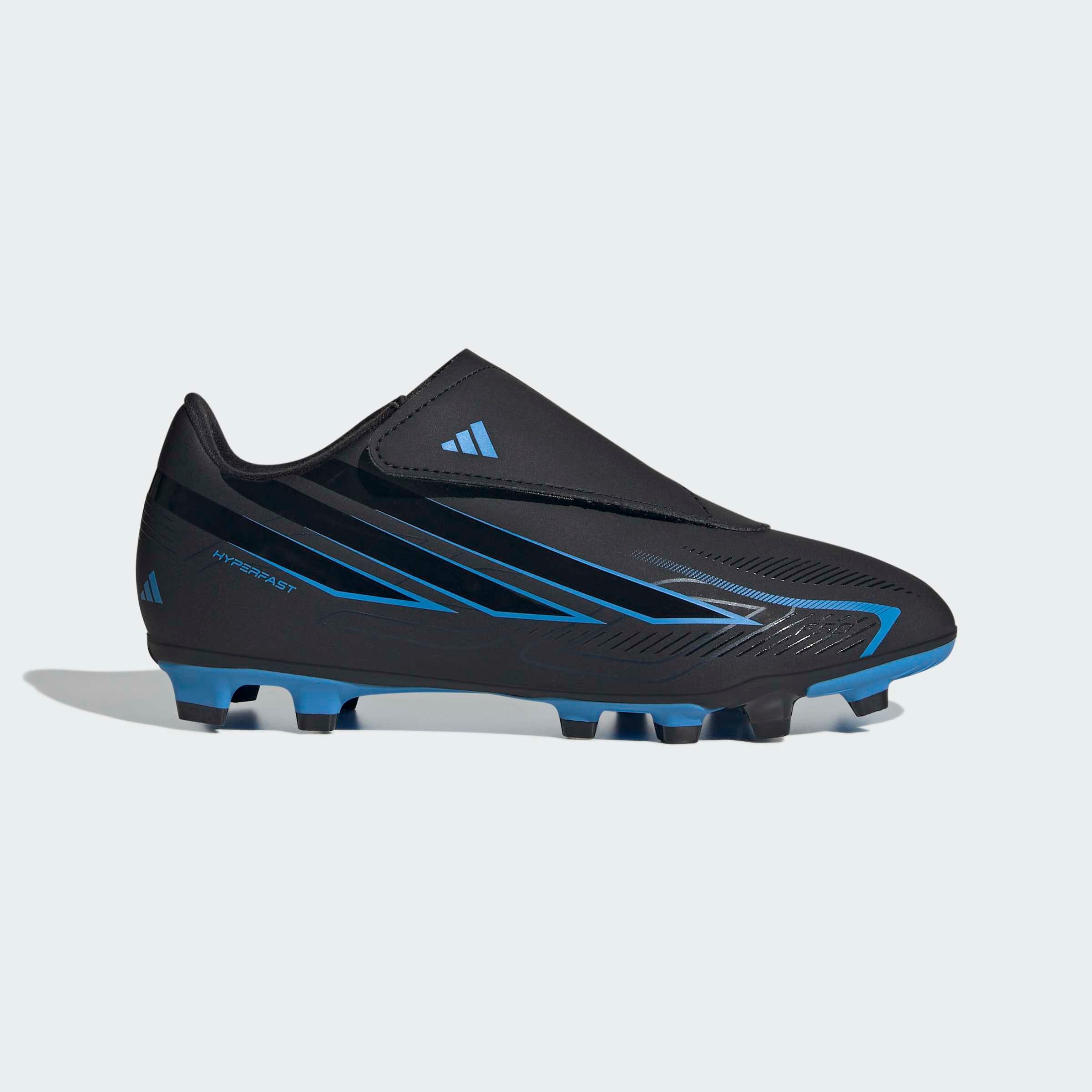 adidas Performance F50 HYPERFAST CLUB KIDS, KLETTVERSCHLUSS, FESTE / GEMISCHTE BÖDEN Fußballschuh für viele verschiedene Böden geeignet, für Jugendliche & Kinder
