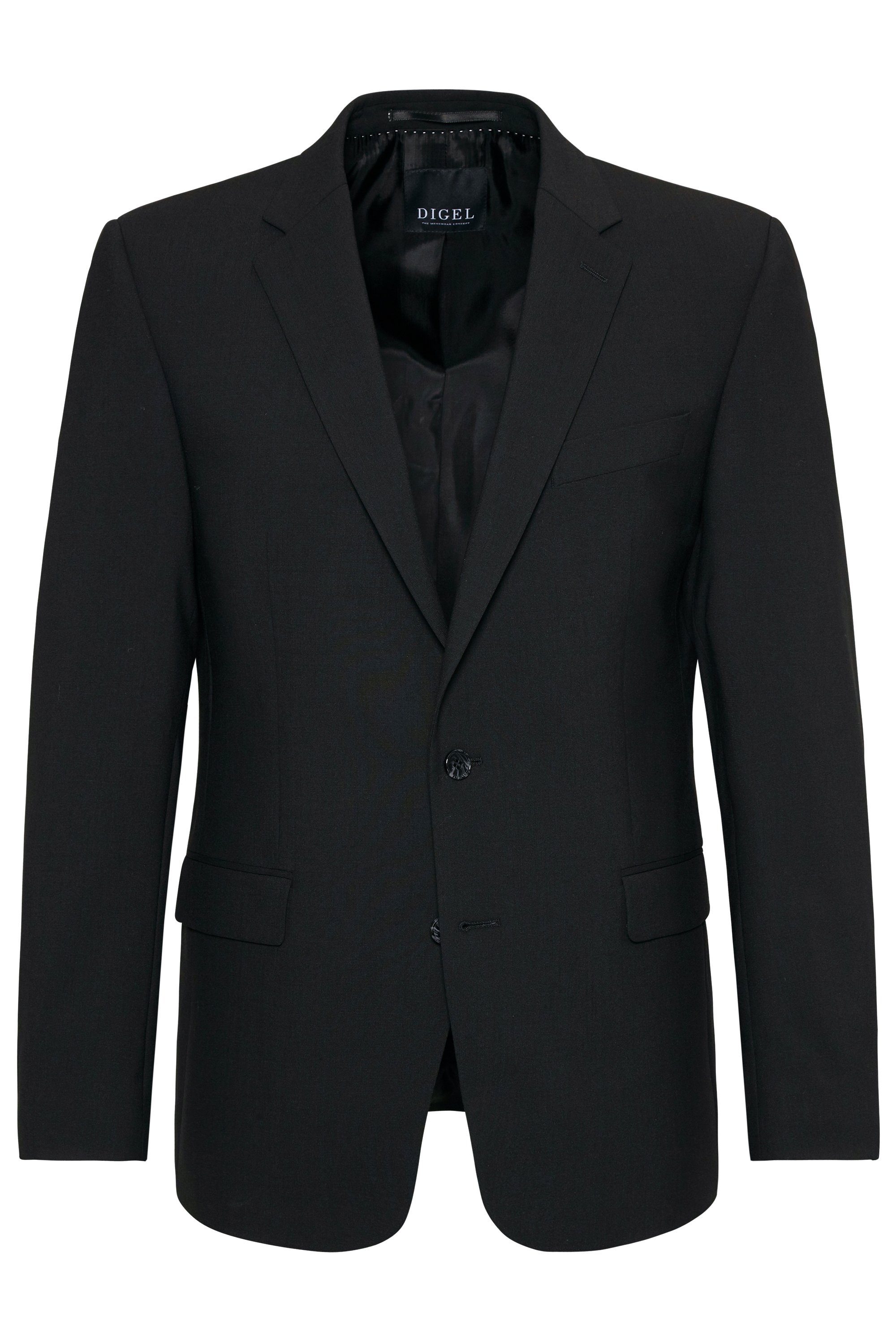 Digel Anzugsakko Damian-S (1-tlg., Polyester- Schurwollmix) günstig online kaufen