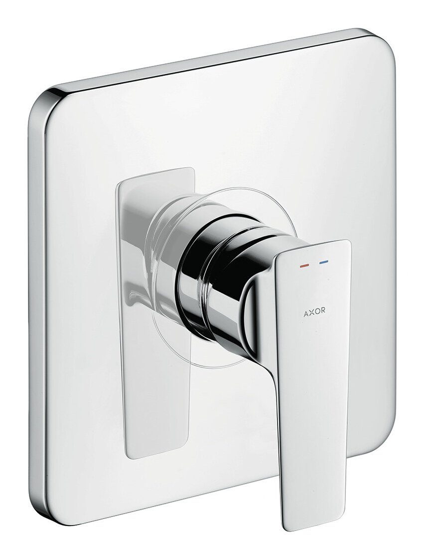 hansgrohe Duscharmatur Axor Citterio E Einhebel-Brausemischer Unterputz - Chrom