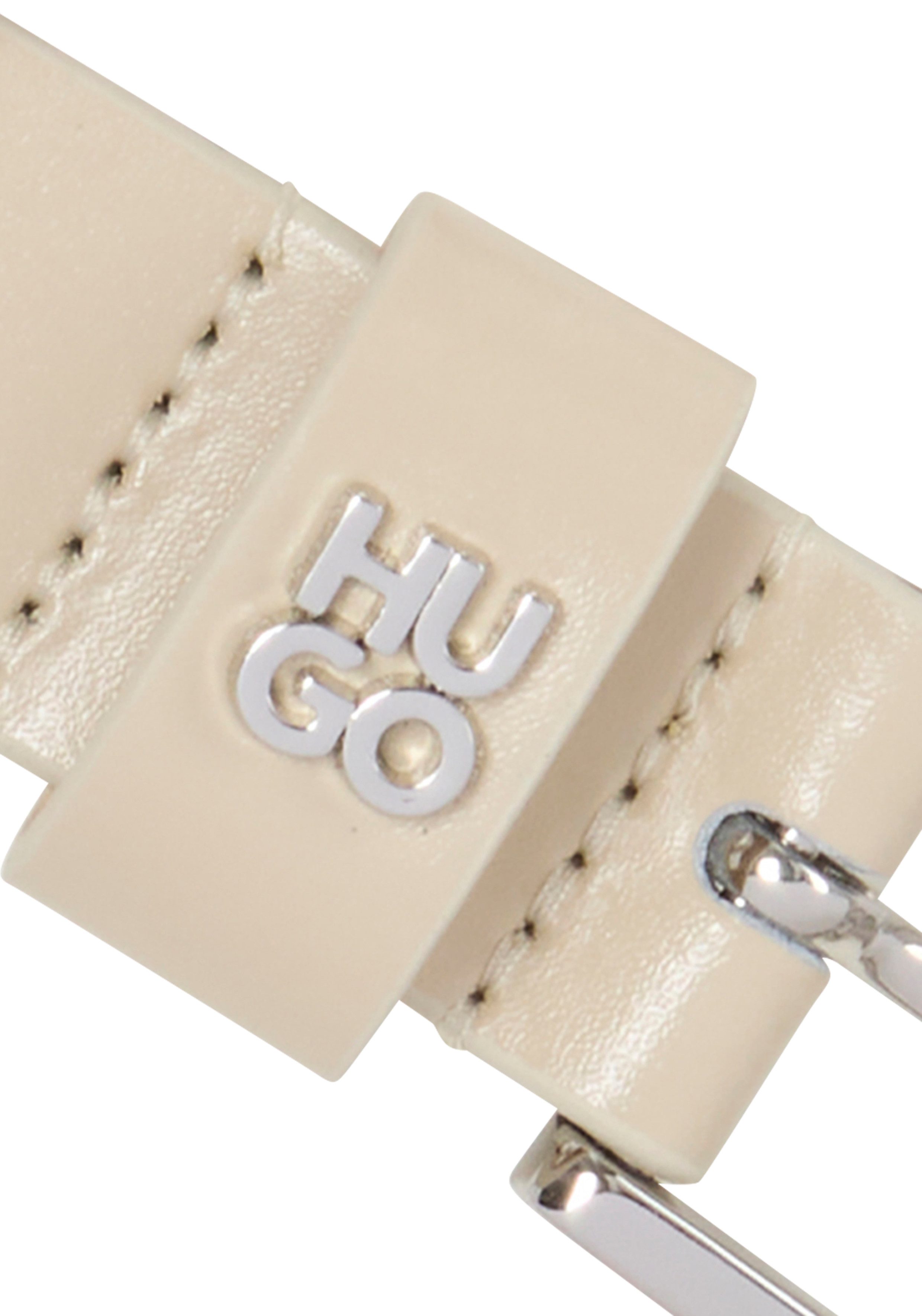 HUGO Ledergürtel Zoey HU-GO Sz25 mit HUGO Schriftzug günstig online kaufen