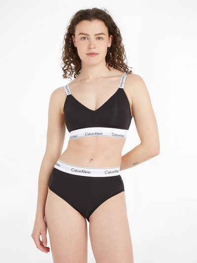 Calvin Klein Underwear Bralette-BH mit CK Logo am Bund sowie Trägern