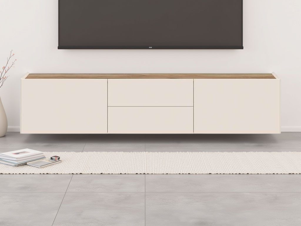 Places of Style TV-Board Sky45, Lackiert mit wasserbasiertem UV-Lack
