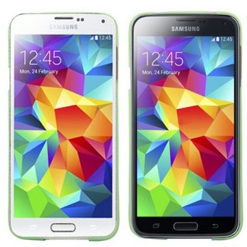 König Design Handyhülle Samsung Galaxy S5 / S5 Neo, Samsung Galaxy S5 / S5 Neo Handyhülle Backcover Grün