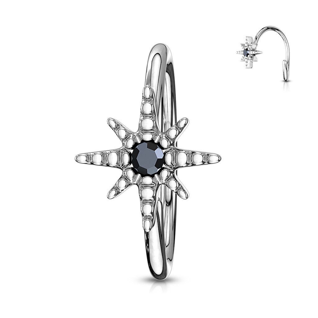 Order & Smile Schmuck Nasenpiercing Nasenring Stern Piercing günstig online kaufen