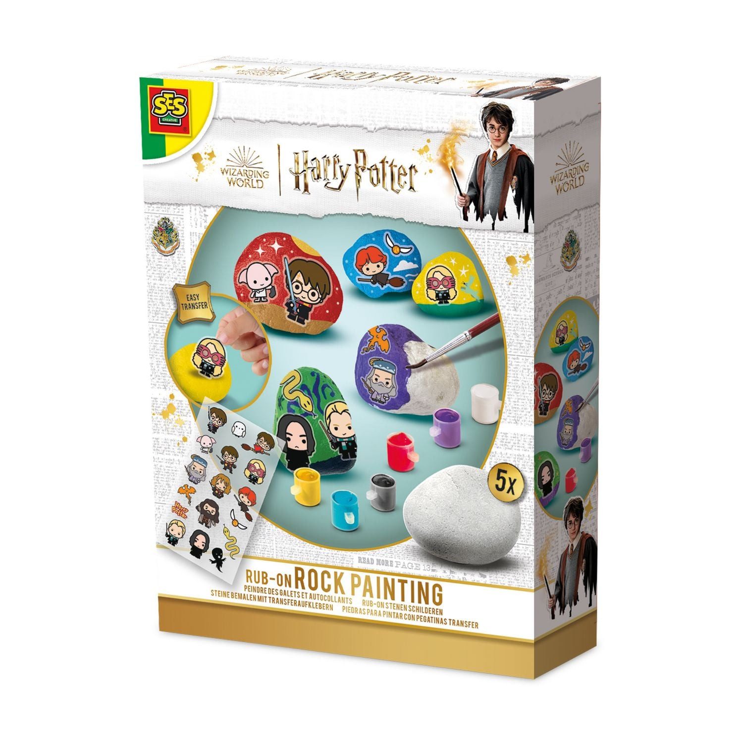 Spielwelt SES CREATIVE Malset Harry Potter Steine bemalen