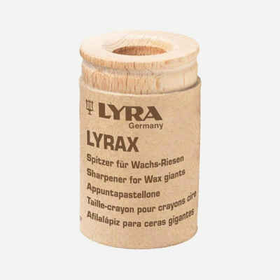 Stockmar Anspitzer Anspitzer Lyrax Wachs Riesen, naturbelassen, Holz, 16 mm