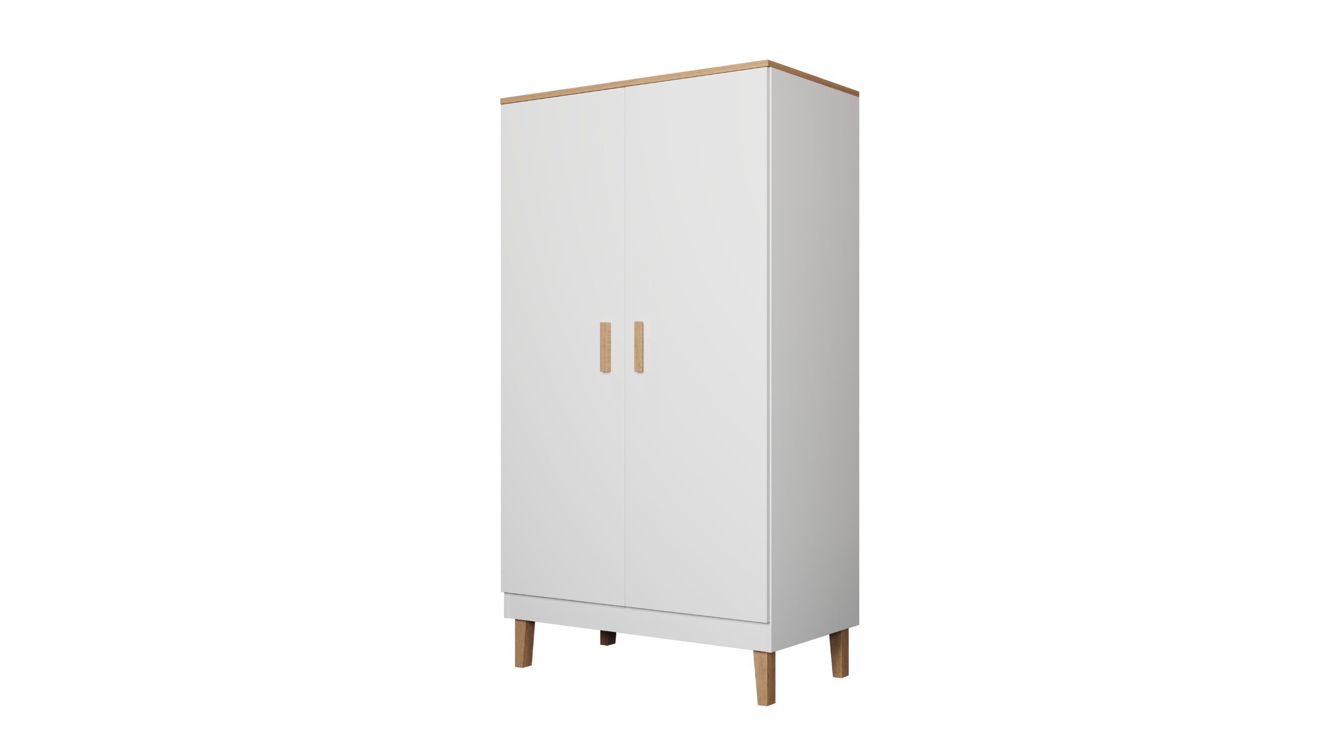 Raumhirsch Furniture Kleiderschrank Drehtürenschrank Kleiderschrank Schrank Denver