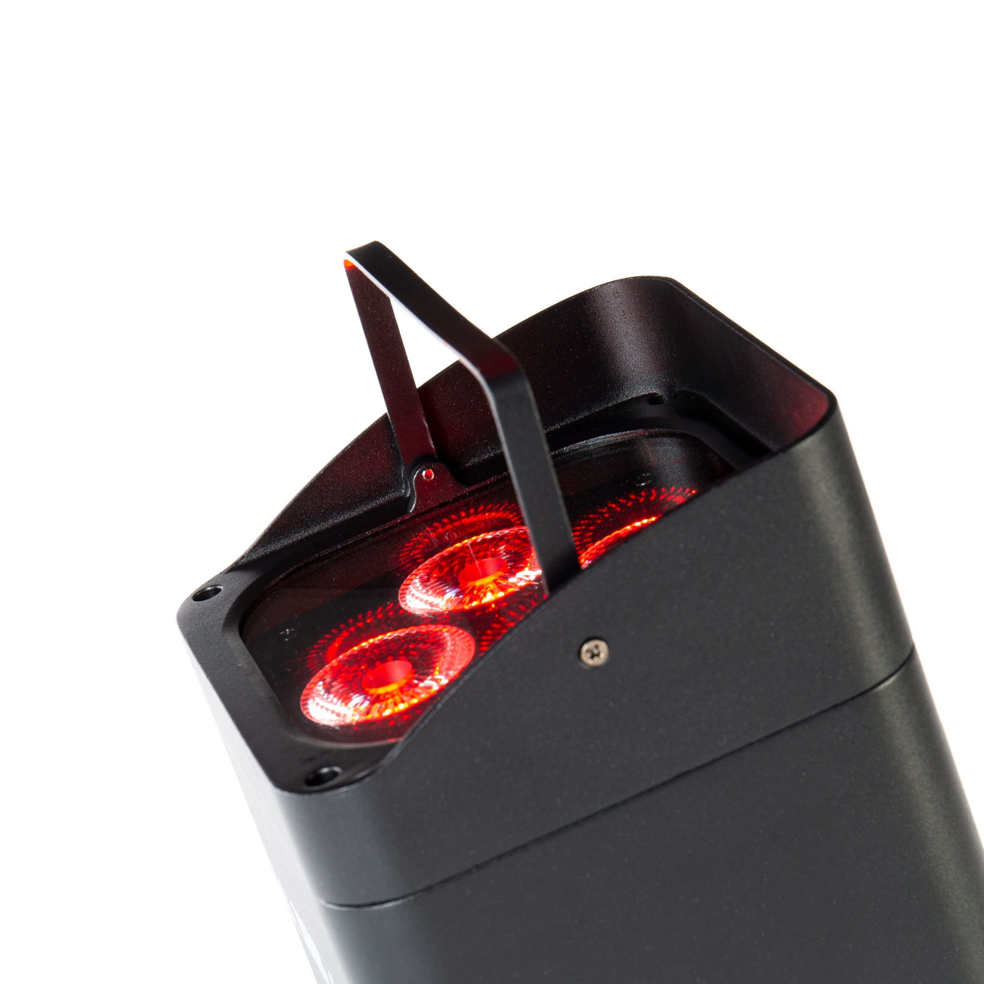 Akkubetriebener lightmaXX LED LED BAT 4x12 Watt Discolicht, Vega Scheinwerfer -