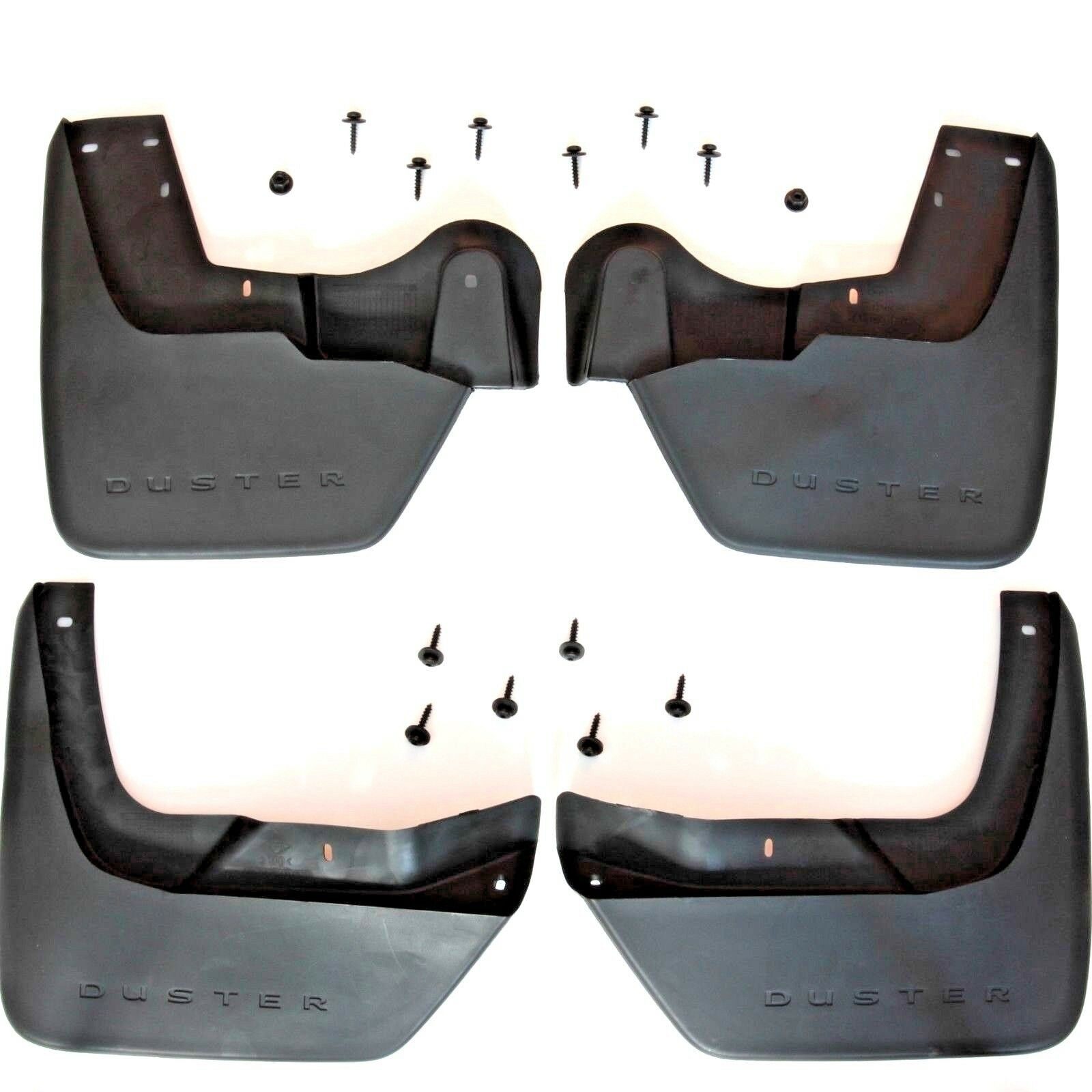 Kfz-Schmutzfänger Original komplett Set für Dacia Duster II ab 2018, passgenau