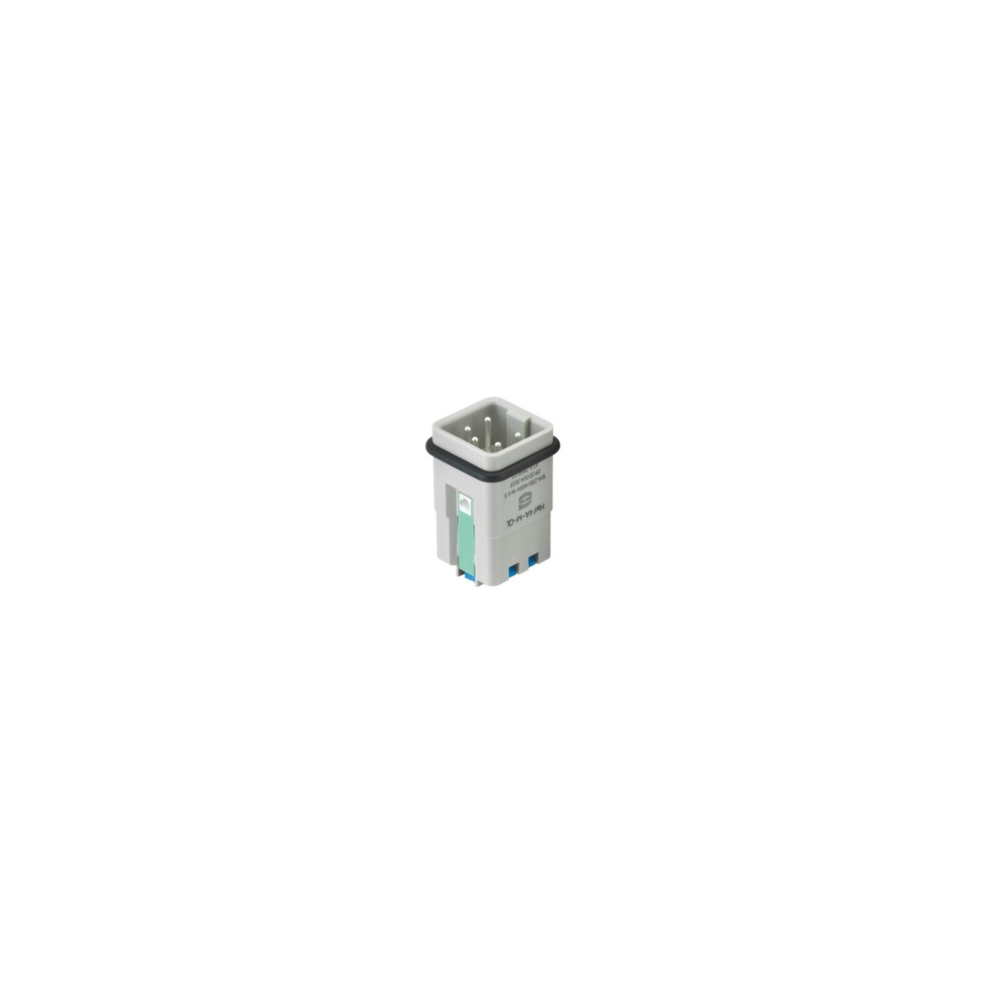 Harting Schuko-Stecker Harting Stifteinsatz Han 4A-M-QL 09200042633