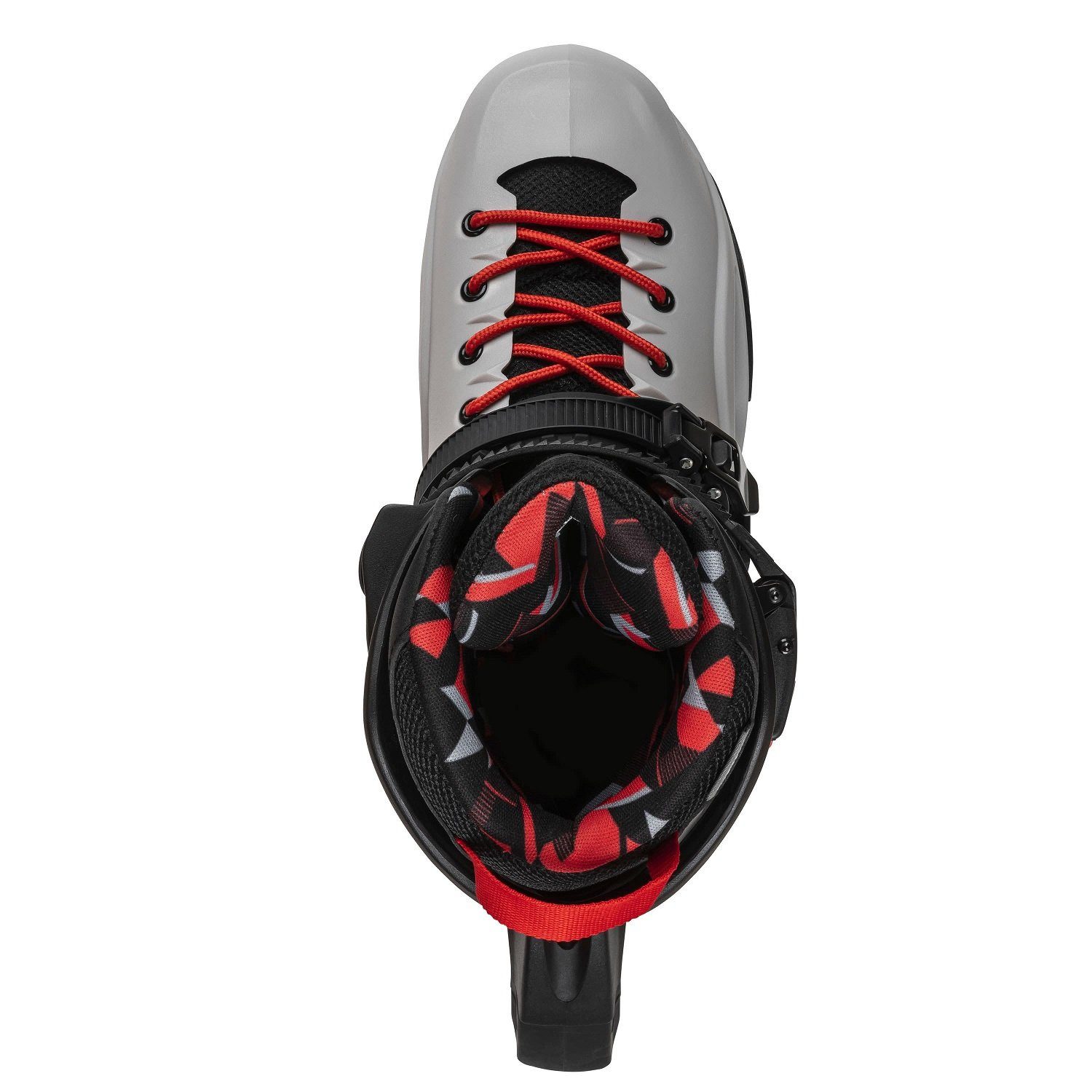 ROLLERBLADE Inlineskates RB Pro X (Rollen: 80mm/85A, Kugellager: Twincam ILQ-7 Plus) grau/rot