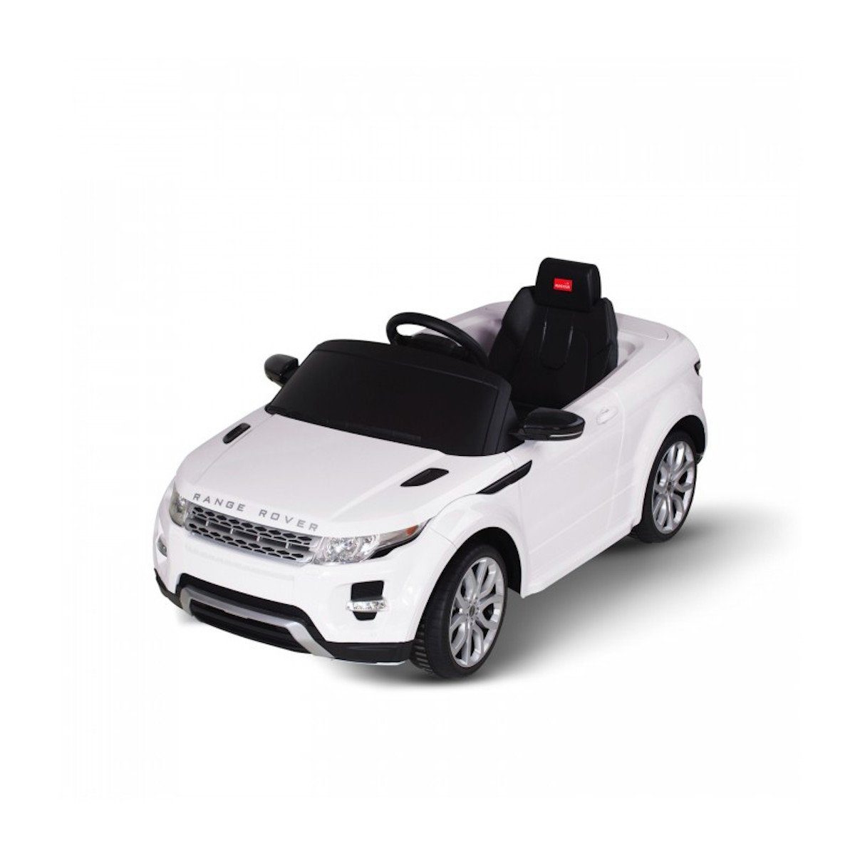 RASTAR Spielzeug-Auto Ride-On Elektroauto für Kinder - Range Rover Evoque (weiß)